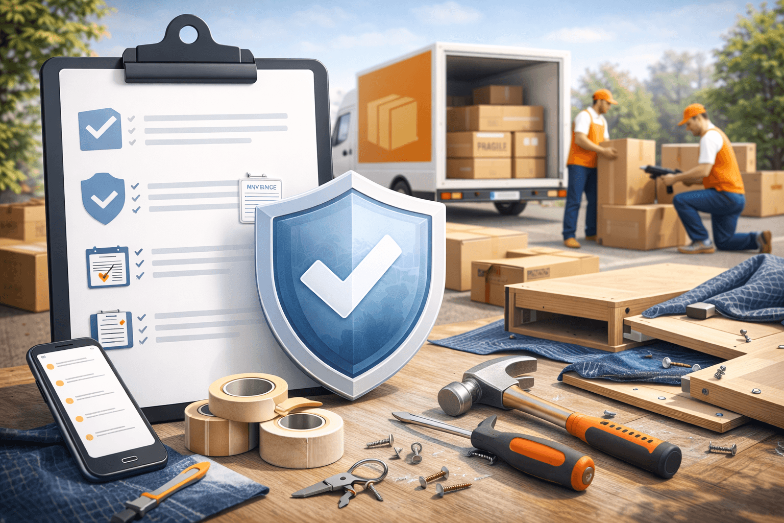 Person reading insurance documents with a pen