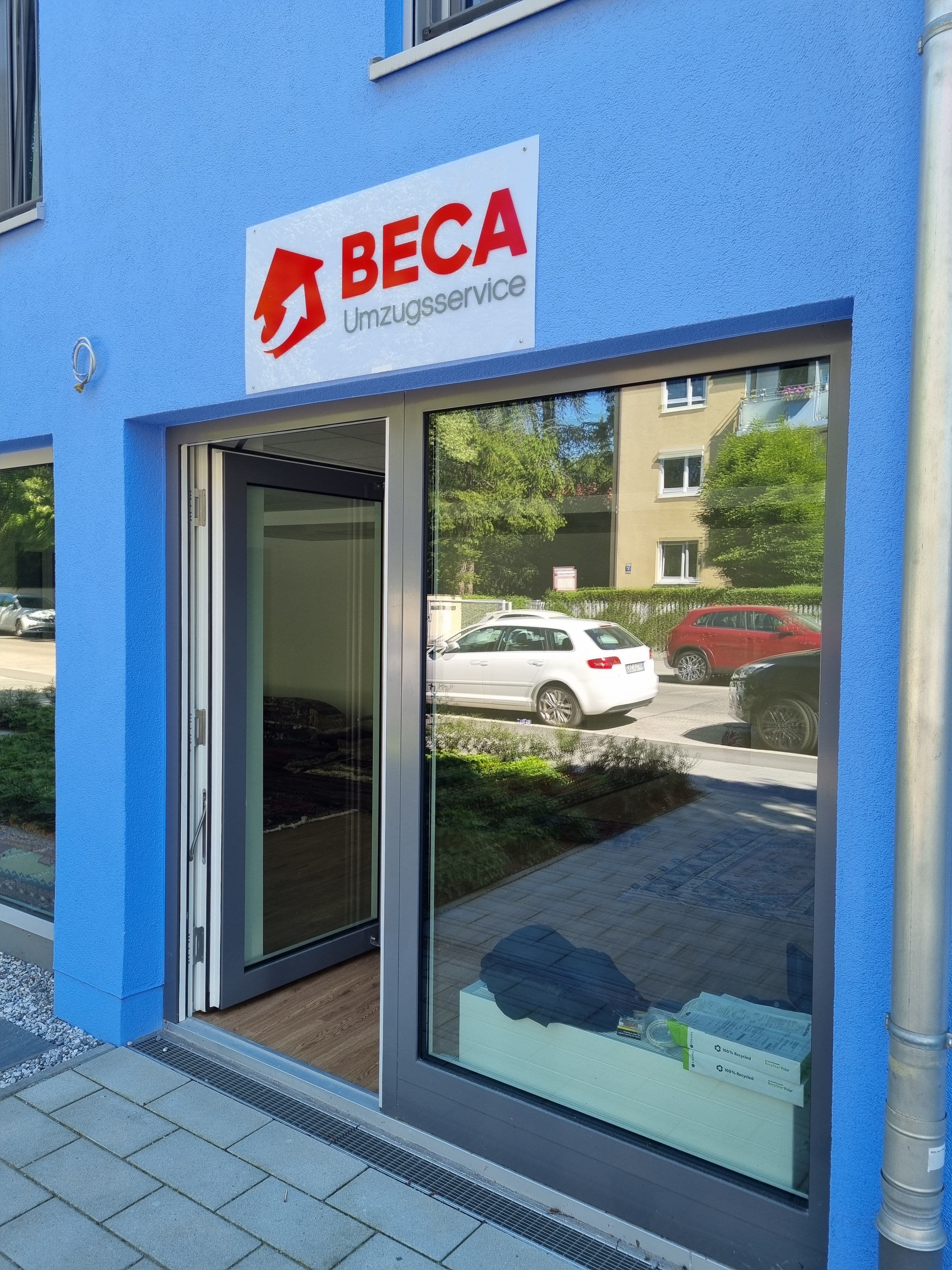 Beca crew during a move